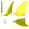 K4 Fins Shark, Shark2, Carve and Flexy US / Slot Box / Mini Tuttle Front and Rear 